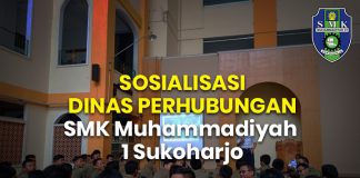 SOSIALISASI DINAS PERHUBUNGAN SMK Muhamadiyah 1 Sukoharjo